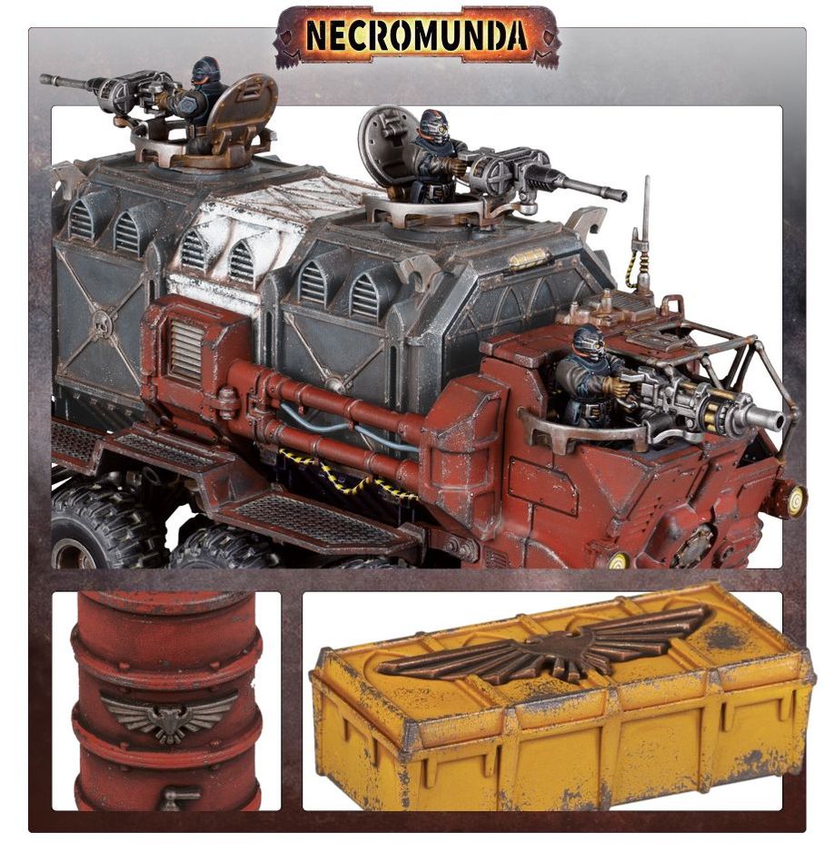 Necromunda: Cargo 8 Ridgehauler