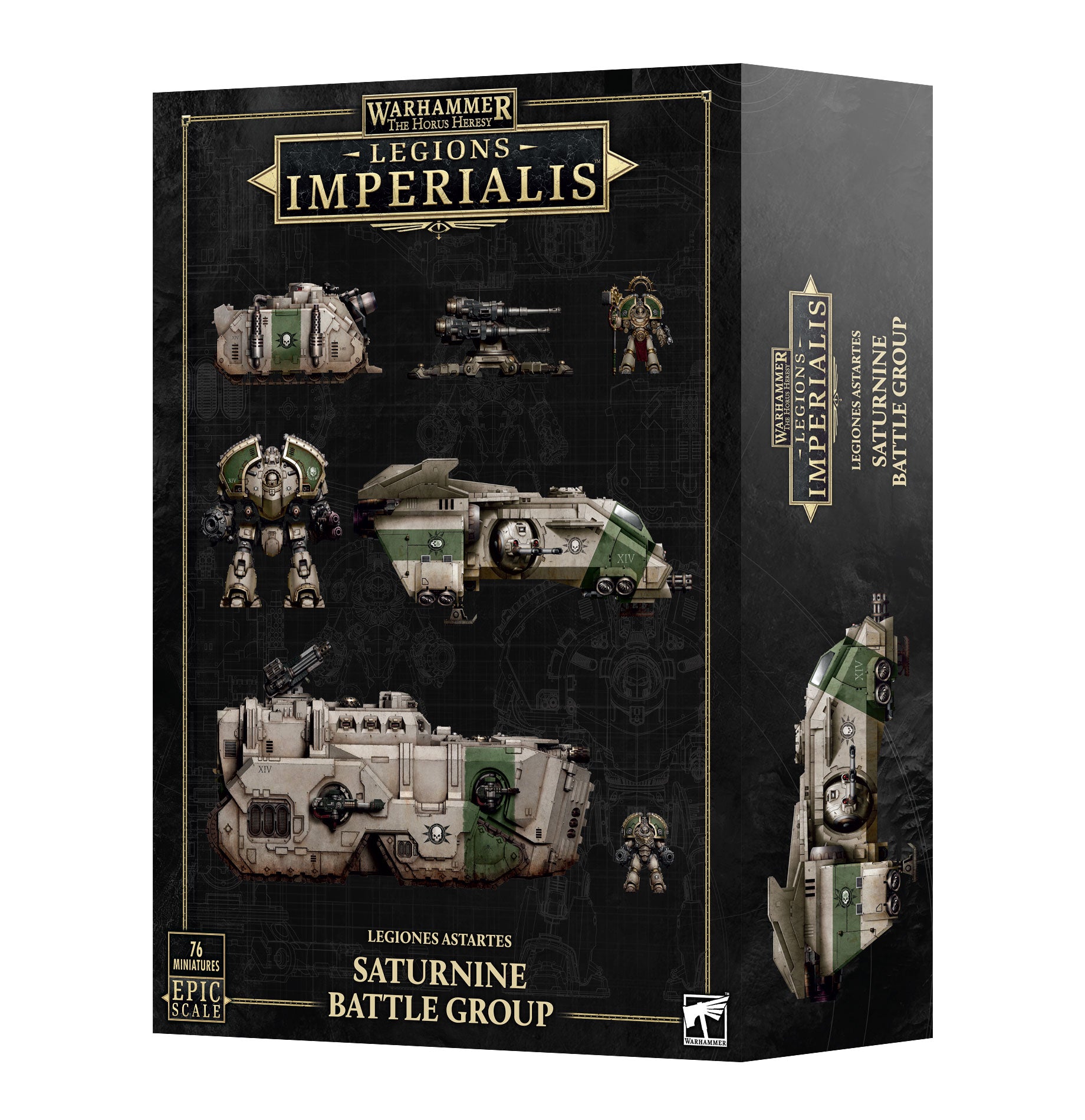 LEGIONS IMPERIALIS: LEGIONES ASTARTES SATURNINE BATTLE GROUP