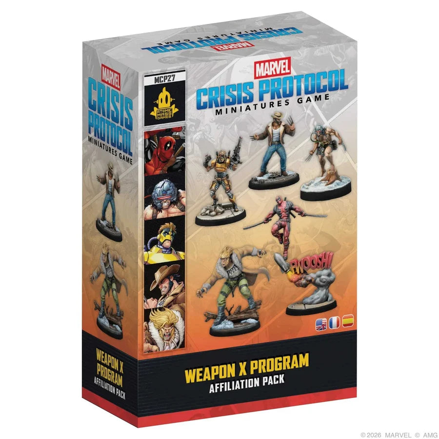 Marvel: Crisis Protocol – Weapon X Affiliation Pack