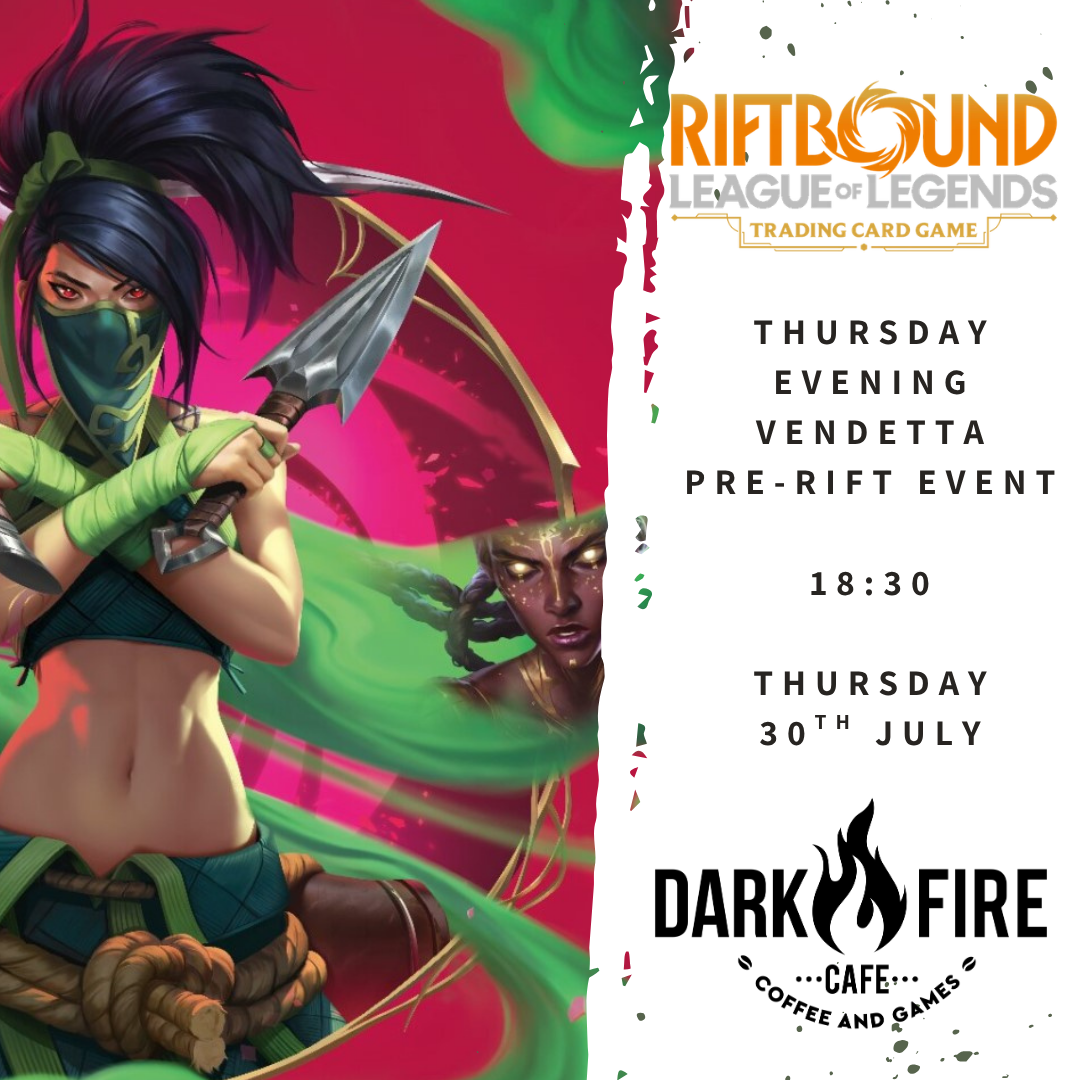 Thursday Evening Vendetta Pre-Rift Event