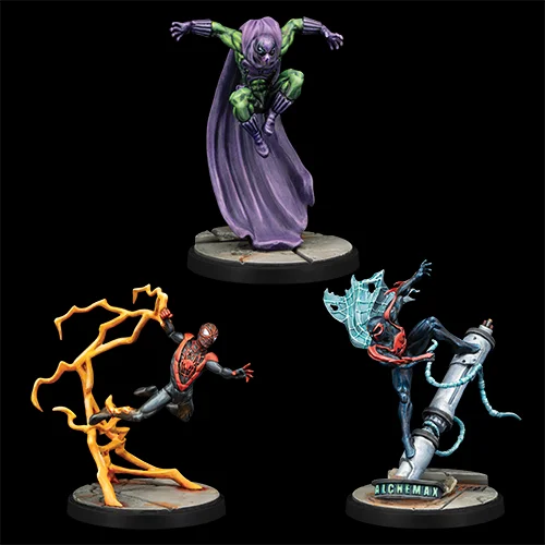 Marvel: Crisis Protocol - Prowler, Spider-Man 2099 & Ultimate Spider-Man