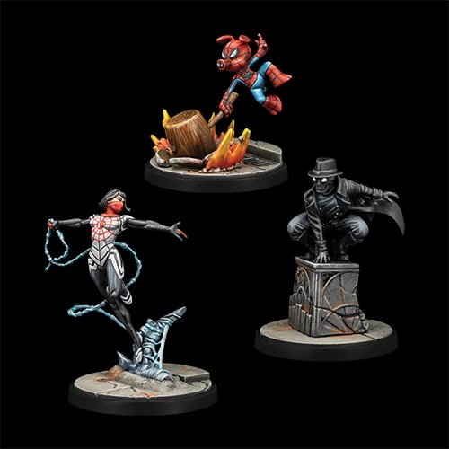 Marvel: Crisis Protocol - Silk, Spider-Ham & Spider-Noir