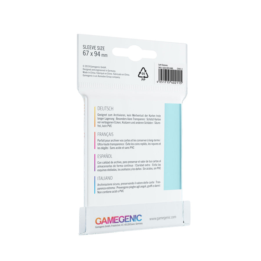 Gamegenic Soft Sleeves (100 ct.)
