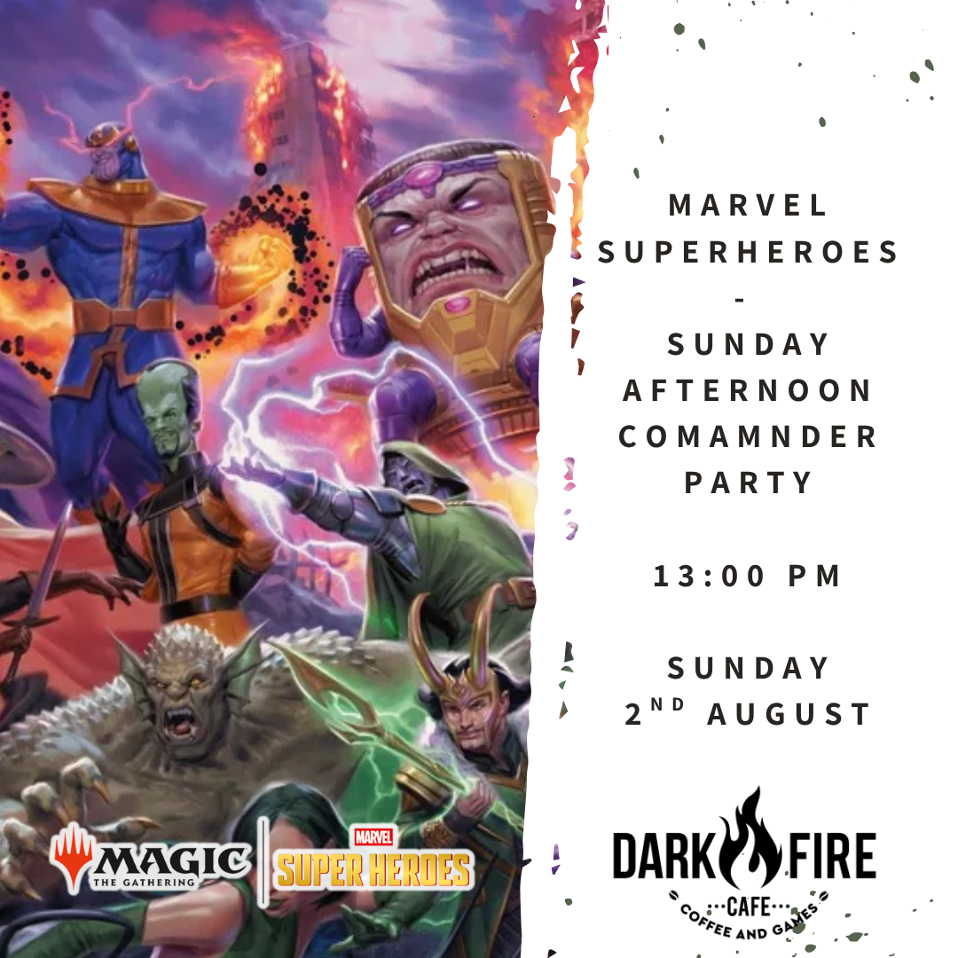 Marvel Super Heroes - Sunday Afternoon Commander Party