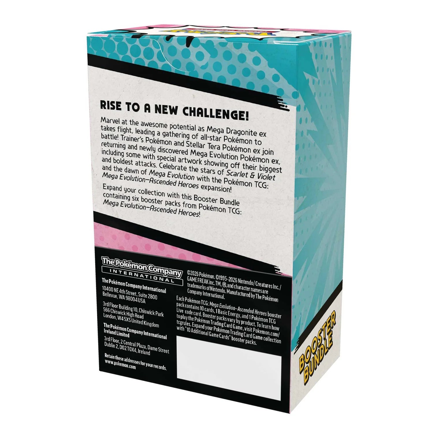Pokémon TCG: Mega Evolution Ascended Heroes - Booster Bundle