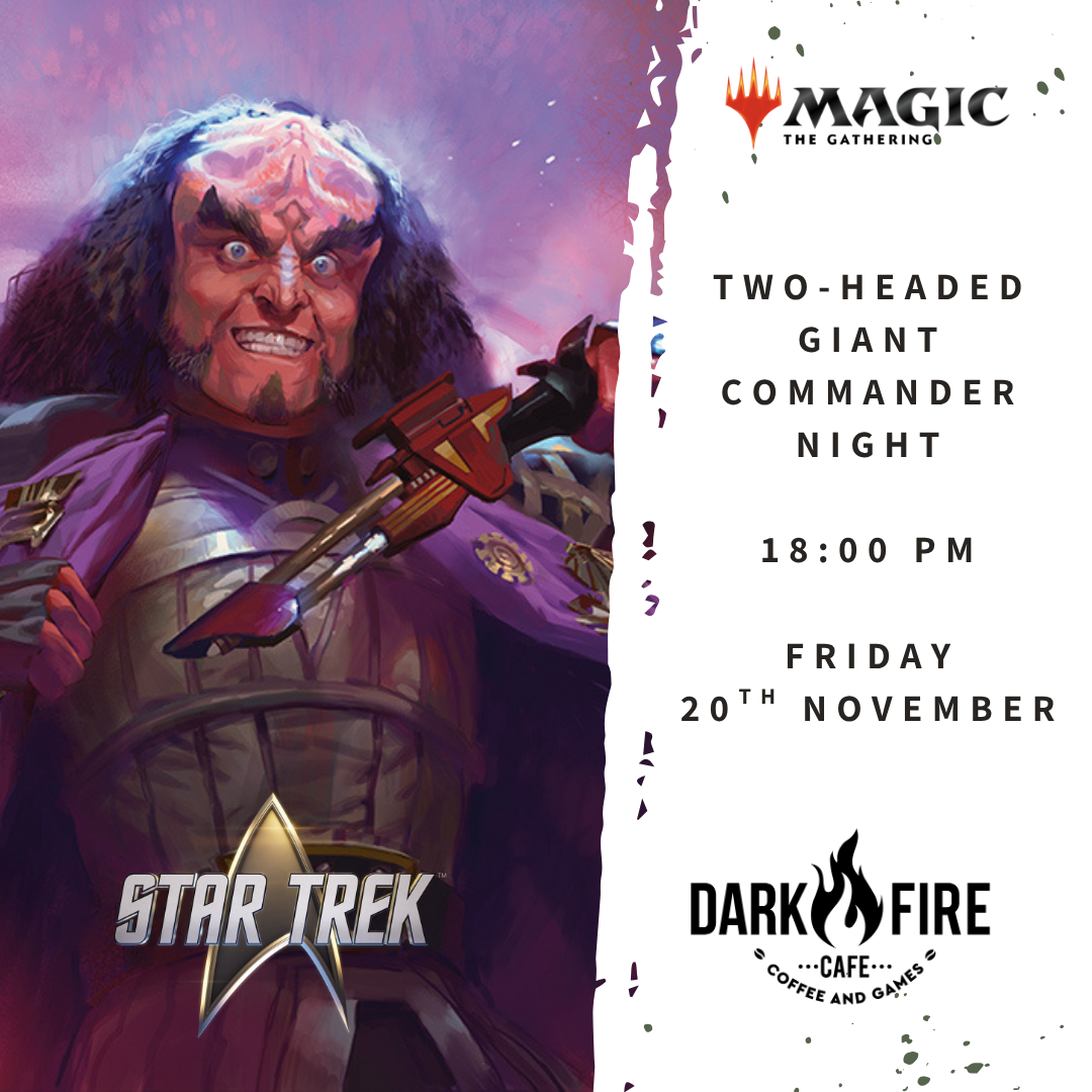 Star Trek - Two-Headed Giant Commander Night