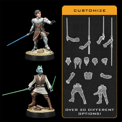 Star Wars: Legion - Customisable Jedi & Knight