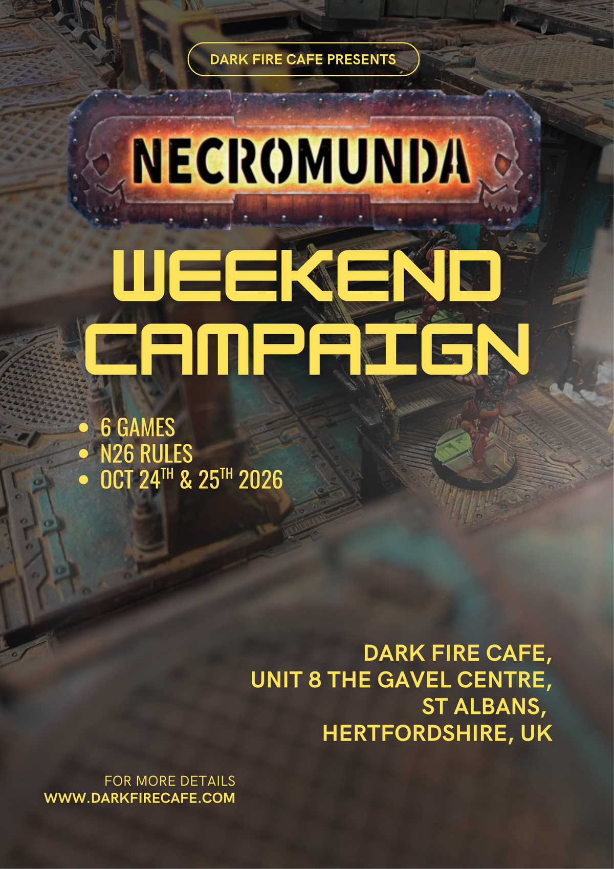 Nercomunda Skirmish Weekend Campaign - October 2026