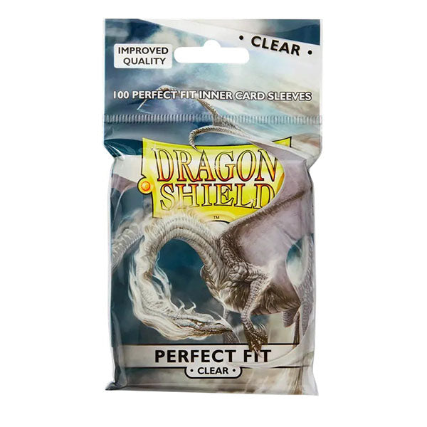Dragon Shield 100 Perfect Fit Sleeves - Clear
