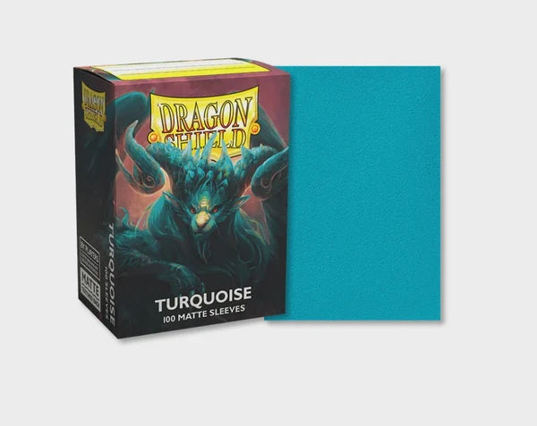 Matte Sleeves 100pk - Turquoise